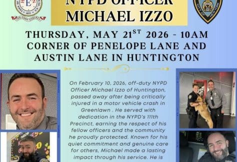 Street Dedication Honoring NYPD Officer Michael Izzo