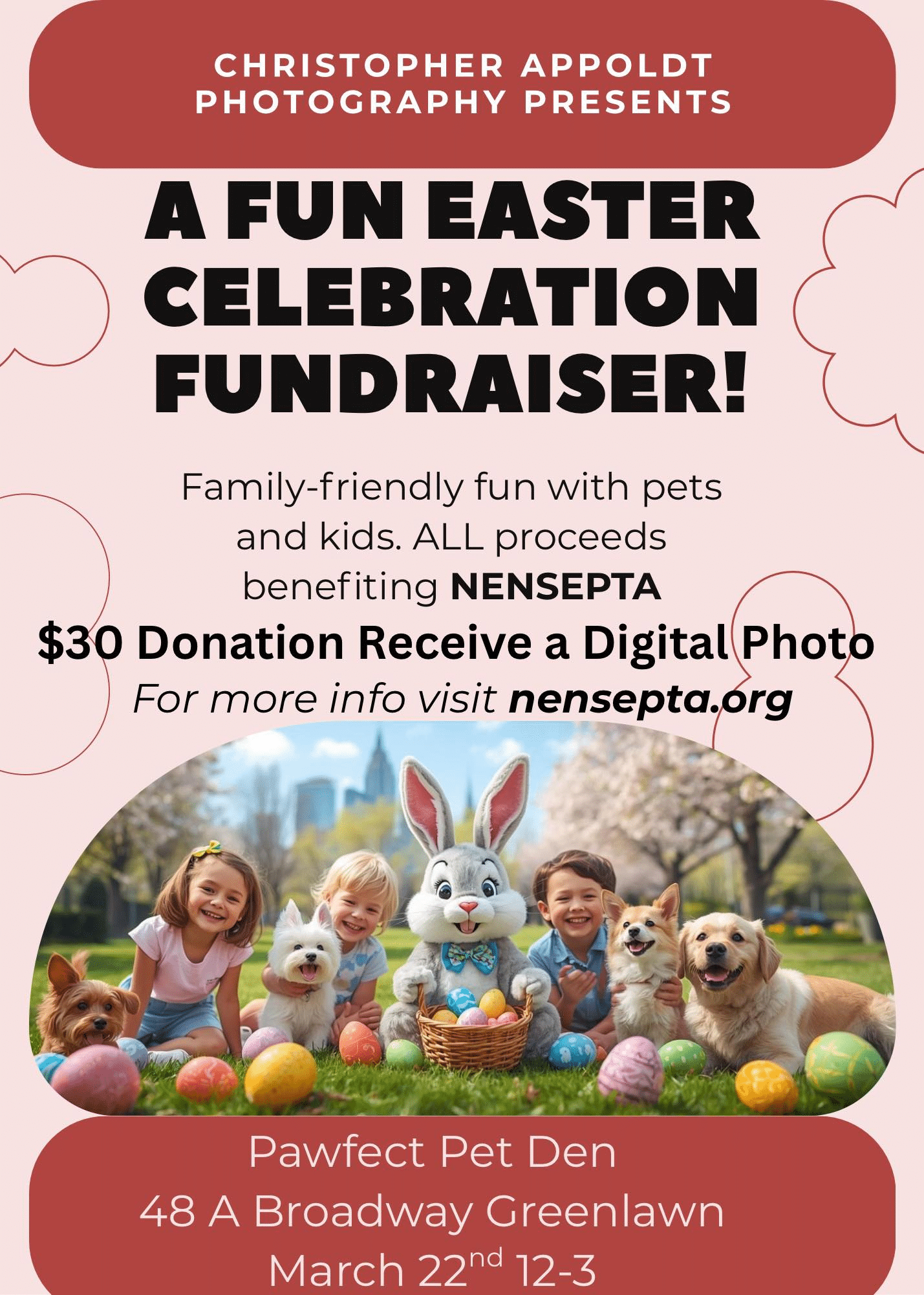 A Fun Easter Celebration Fundraiser - Pawfect Pet Den