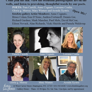 Poetry and Photography at fotofoto gallery - Free