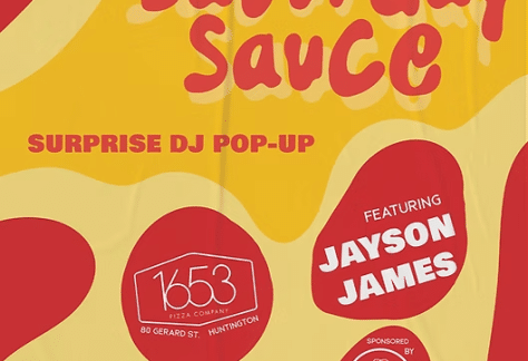 Saturday Sauce: A DJ PopUp Experience - Free