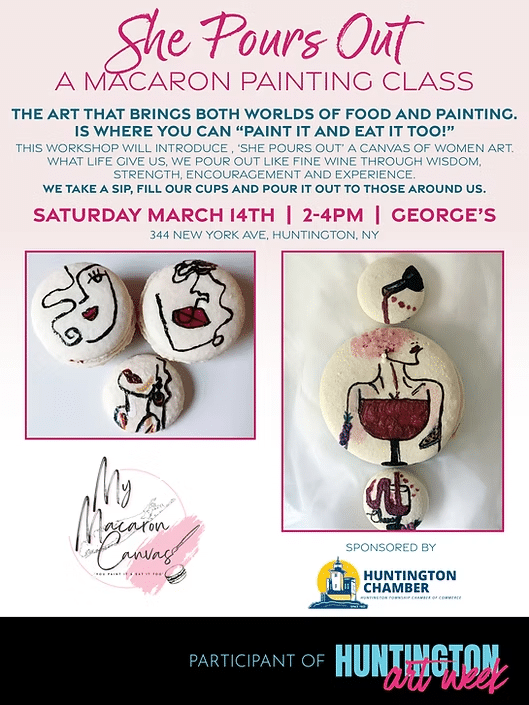 She Pours Out: A Macaron Painting Class - Free