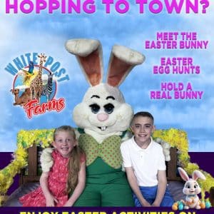 White Post Farms - Easter Bunny Arrives for the Season Opening