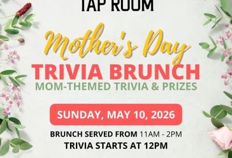 Tap Room Huntington Mother's Day Brunch vertical