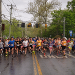 Runners during the 2025 YMCA Run/Walk in Memory of Marcie Mazzola. New Route, New Traditions: YMCA Run/Walk in Memory of Marcie Mazzola Adds Kids Fun Run