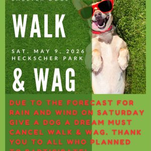 CANCELED: 2nd Annual Walk and Wag