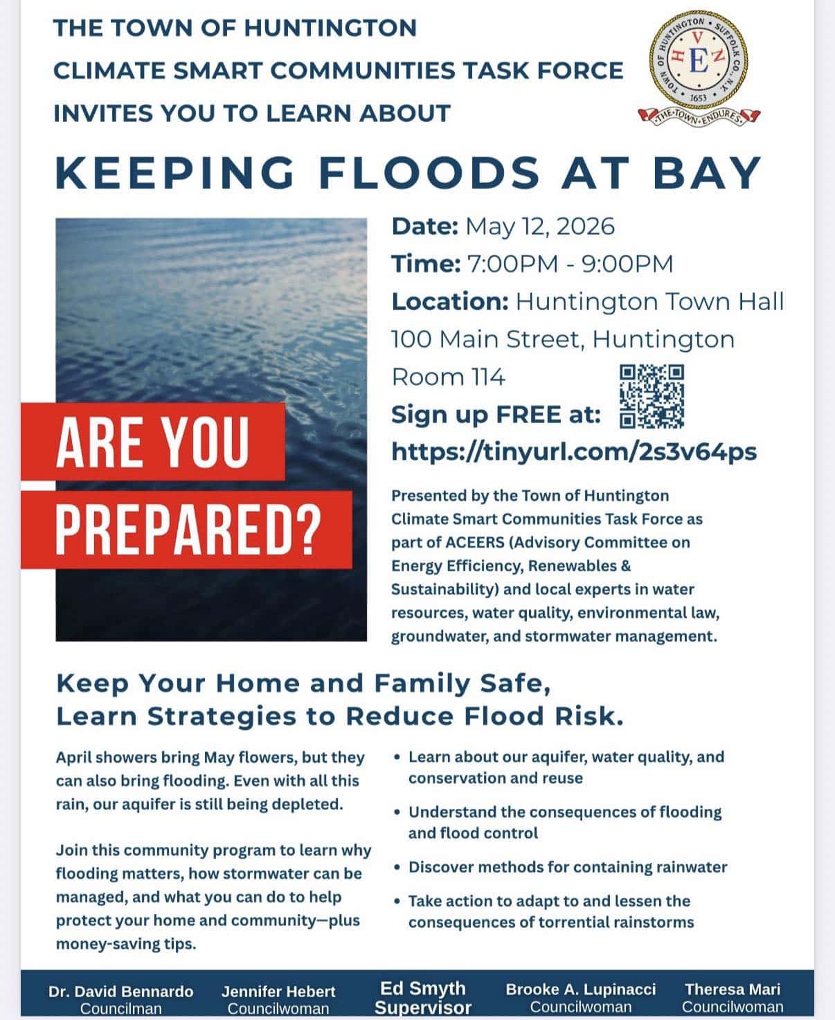 Keeping Floods at Bay - Town of Huntington - Free