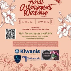 Floral Arrangement Workshop - Give Back While You Create
