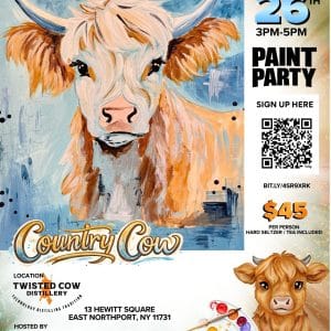 TWISTED COW DISTILLERY PAINT PARTY