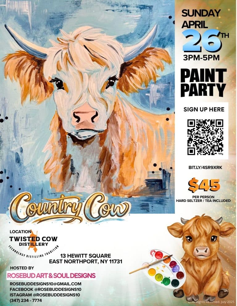 TWISTED COW DISTILLERY PAINT PARTY