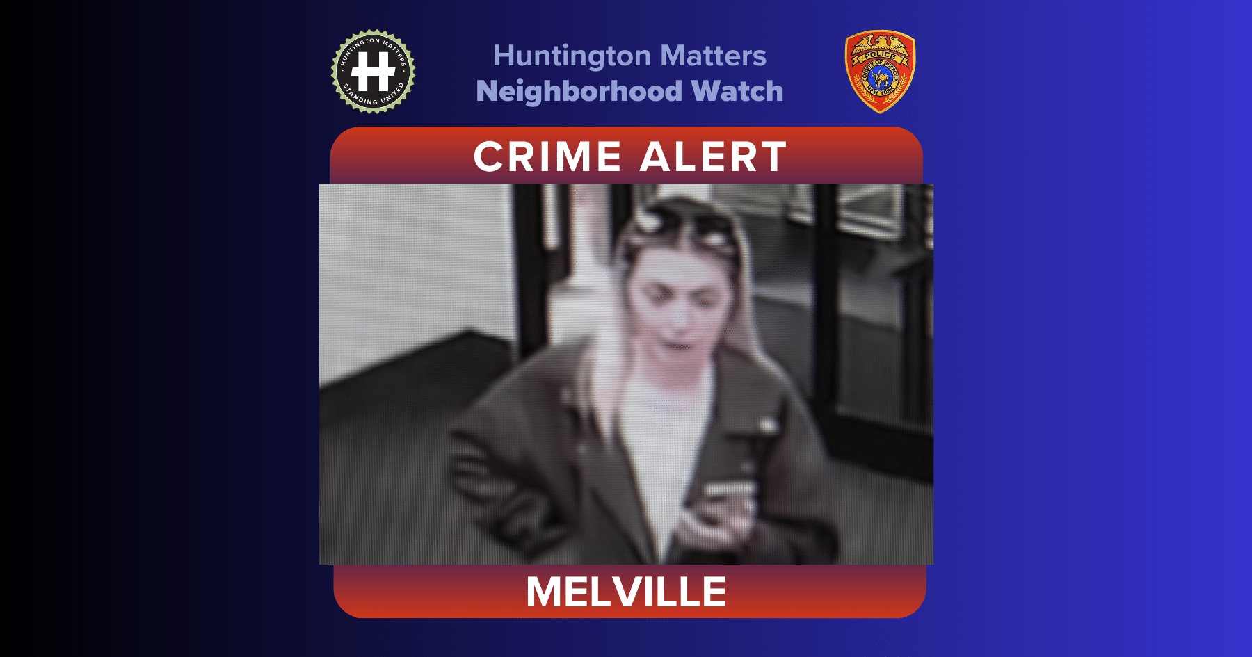 Suffolk County Police Department Crime Alert Melville Theft $19K FedEx