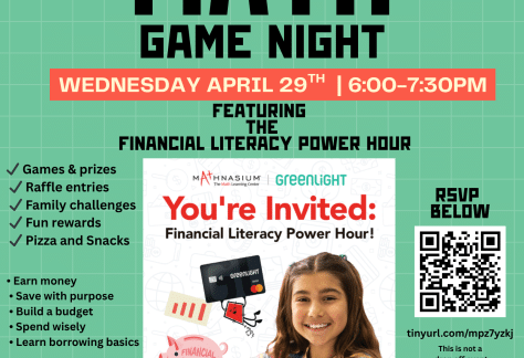 Mathnasium of South Huntington: FAMILY MATH GAME NIGHT and FINANCIAL LITERACY POWER HOUR - FREE