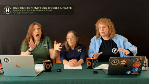June Margolin, Diane Schaber and Dana Richter - Huntington Matters. Huntington Matters Weekly Update: Dog Park Incident, Missing Person Update, Community Events & Local News