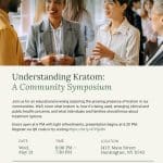 Understanding Kratom: A Community Symposium - Free