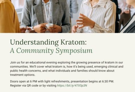 Understanding Kratom: A Community Symposium - Free