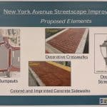 Proposed Elements - New York Avenue Streetscape Improvements. Town of Huntington Shares Updates on Huntington Station DRI Streetscape Project at Community Meeting