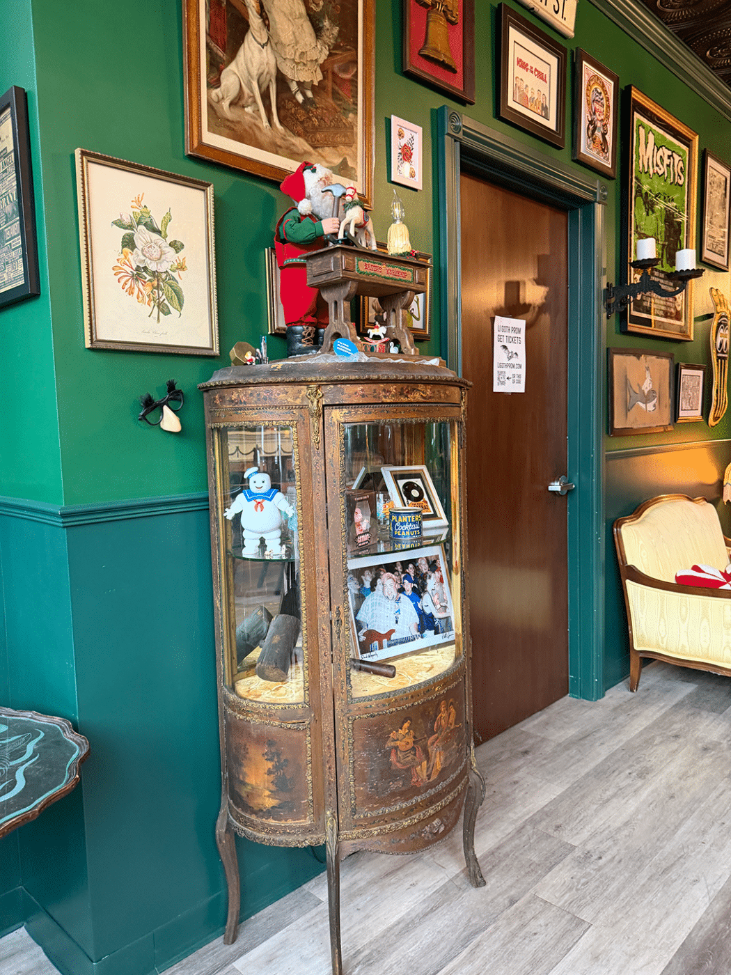 Eclectic decor sprinkled with pop culture references. Nautilus Roasting Co: One of Huntington Station’s Most Unexpected Spaces