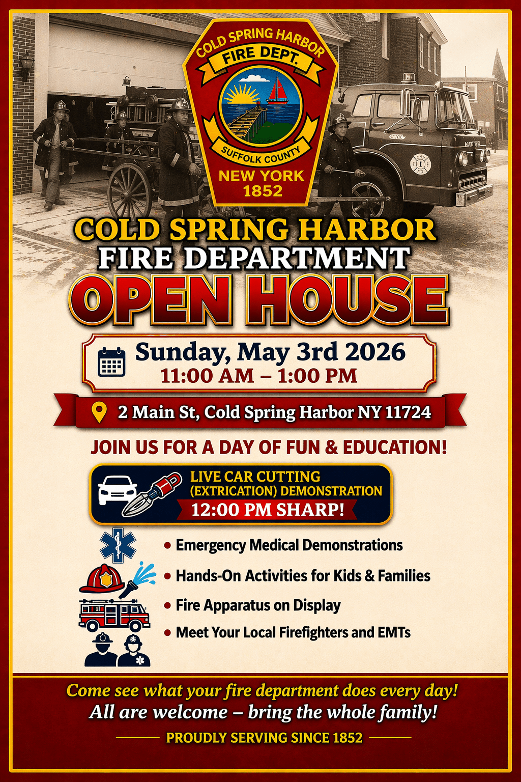 Cold Spring Harbor Open House - FREE