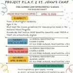 Town of Huntington Project PL.A.Y. and St. John’s Camp Registration