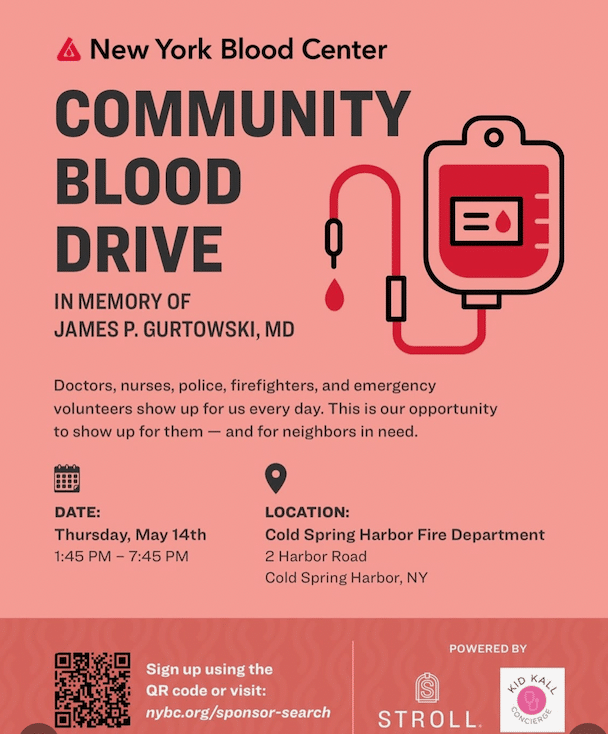 Cold Spring Harbor Blood Drive