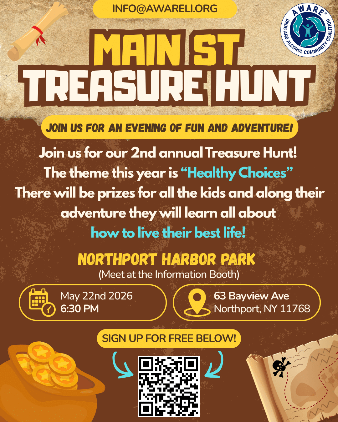 Main Street Treasure Hunt - Kids - Free
