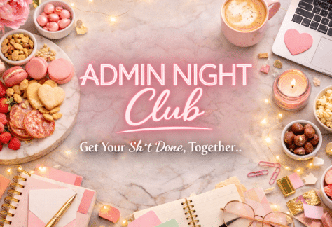 Admin Night: Get Your Work Done, Together