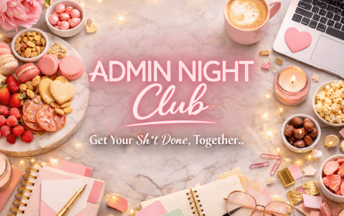 Admin Night: Get Your Work Done, Together