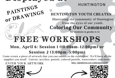 Coloring Our Community - Huntington Student Artist - Grades 6-12