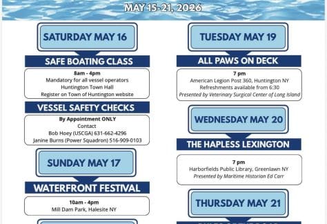 Safe Boating Week - Huntington, NY