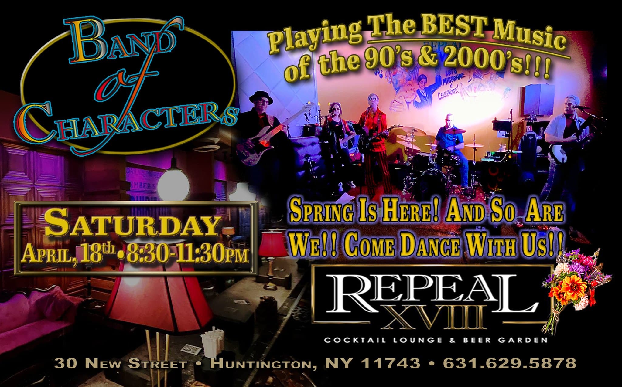 Band of Characters LIVE at Repeal XVIII - FREE