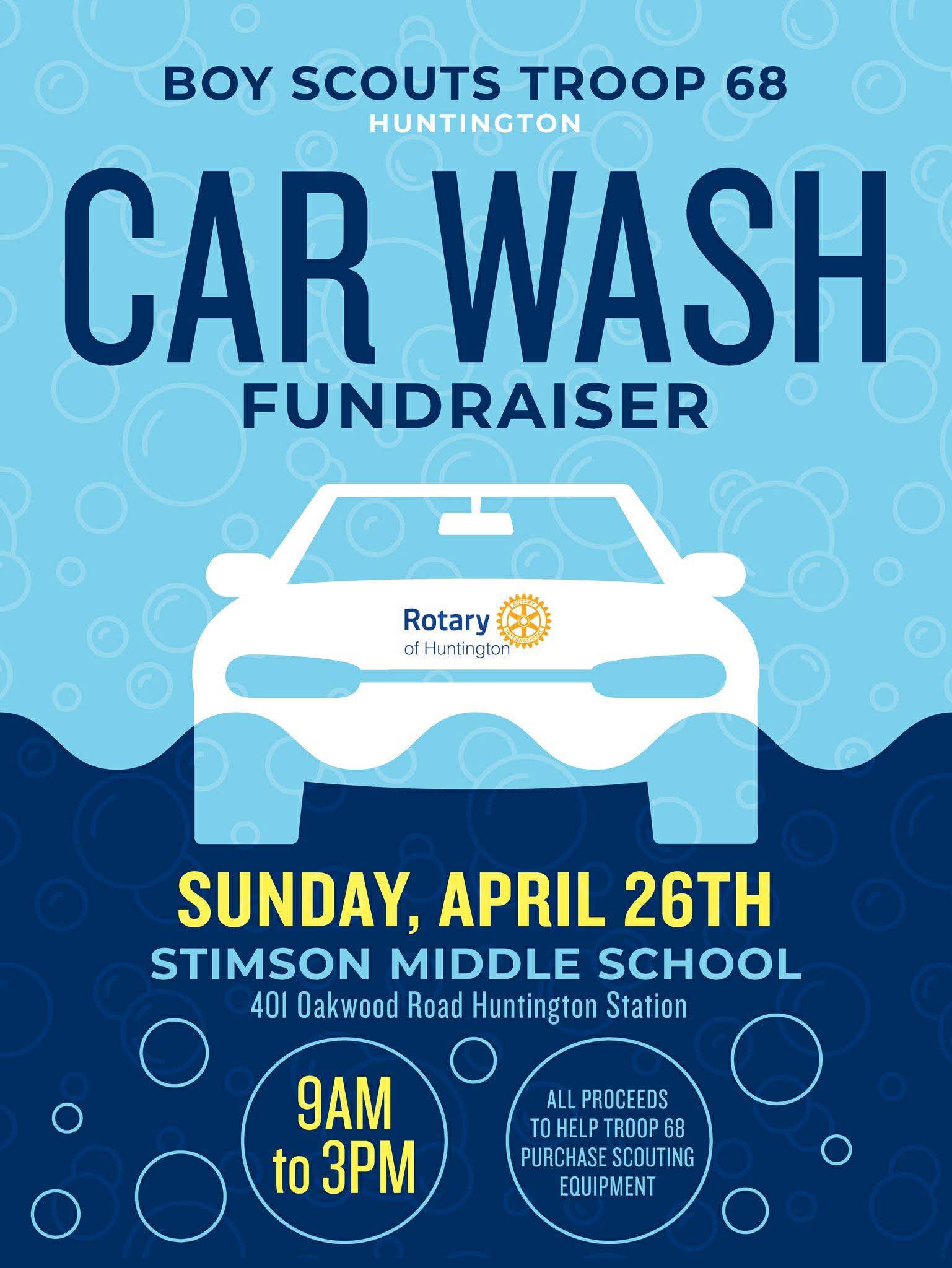 Boy Scout Troop 68 Car Wash Fundraiser