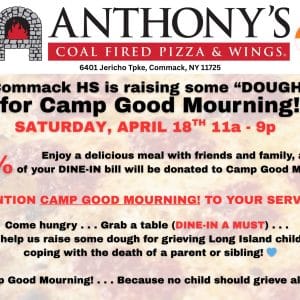 Commack School District Students Fundraiser for Camp Good Mourning!