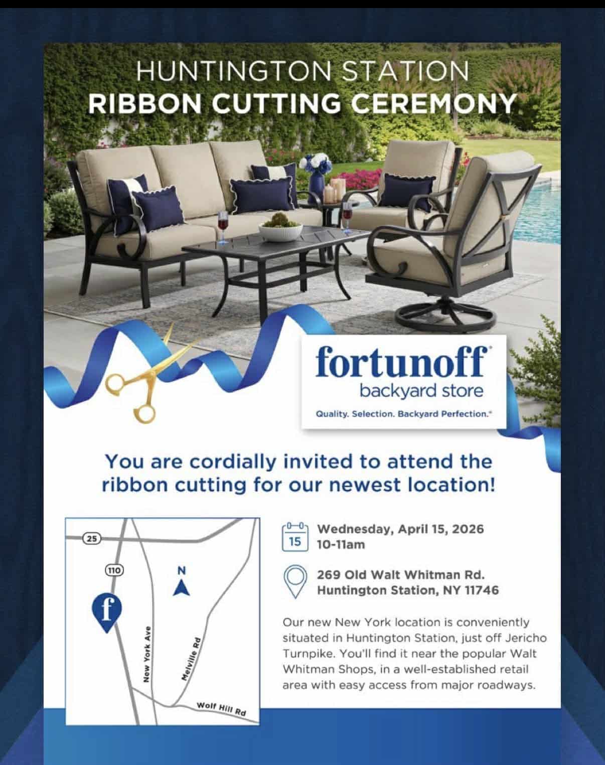Fortunoff Backyard Store Ribbon Cutting