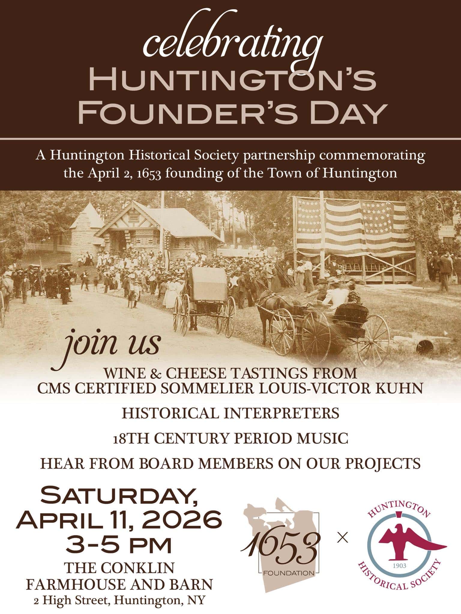 Town of Huntington Founders Day - Free