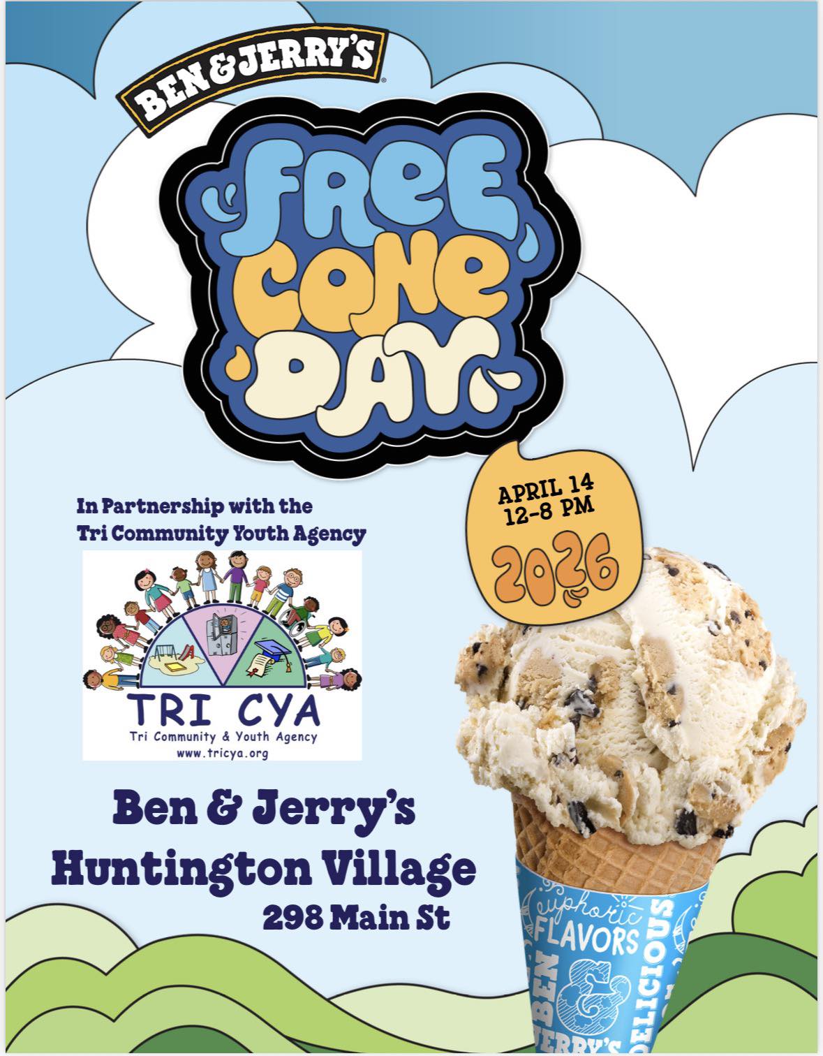 Free Cone Day at Ben and Jerry's