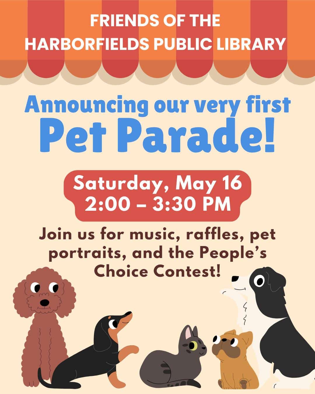Pet Parade - Friends of The Harborfields Library
