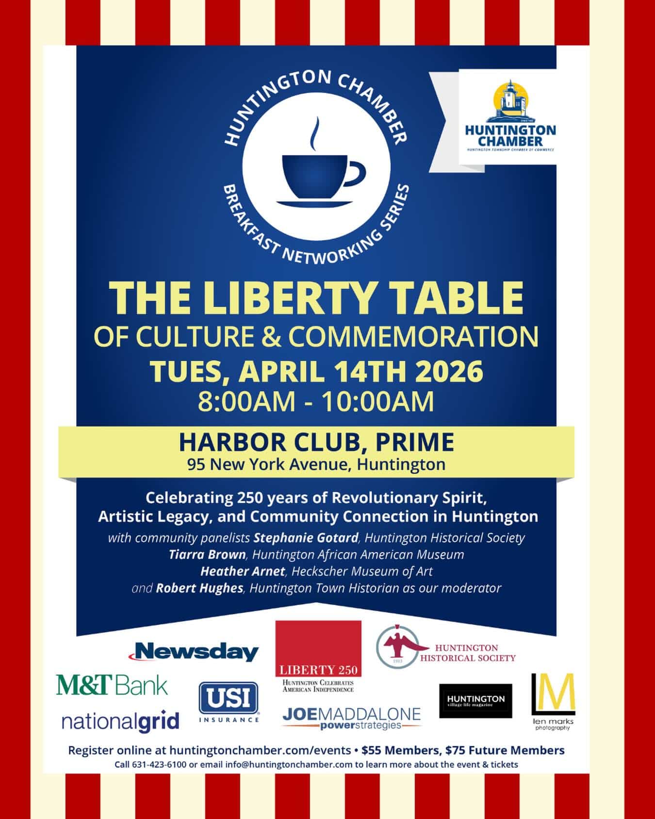 The Liberty Table of Culture and Commeration