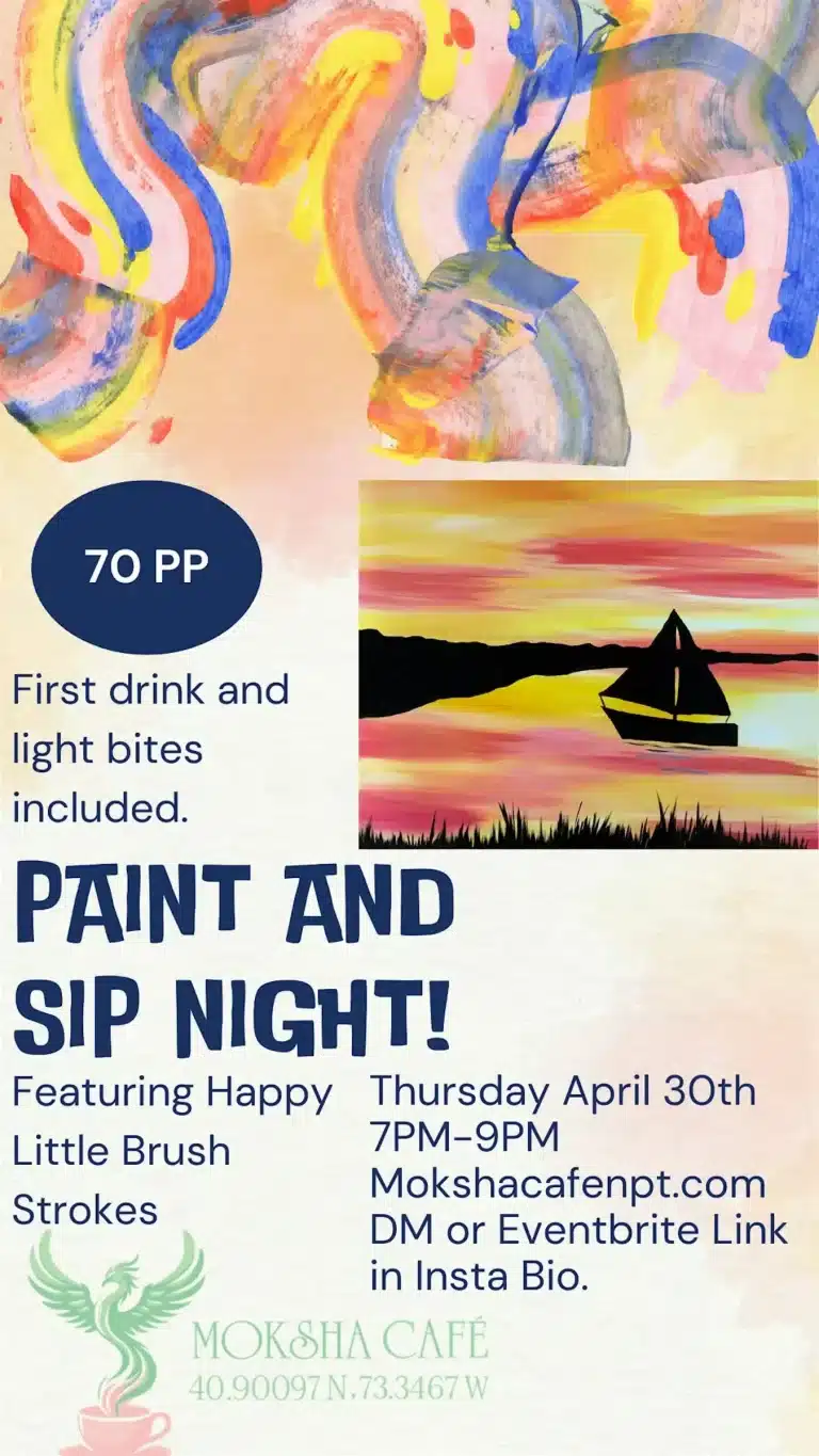 Moksha Cafe Paint and Sip