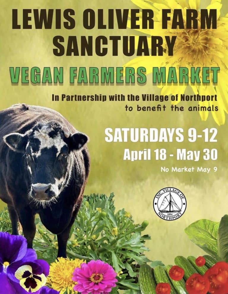 Lewis Oliver Farm Sanctuary Vegan Farmers Market - Free