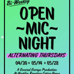 Bi-Weekly Open Mic Night - Nautilus - Free