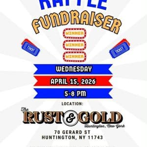 Huntington Youth Court Raffle Fundraiser at Rust and Gold