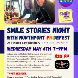 Smile Stories Night With Northport Pridefest