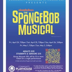 The Nickelodeon SpongeBob Musical - The Community Playhouse of Northport