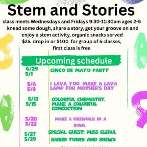 StemTASTIC - Stem and Stories - Ages 2-5