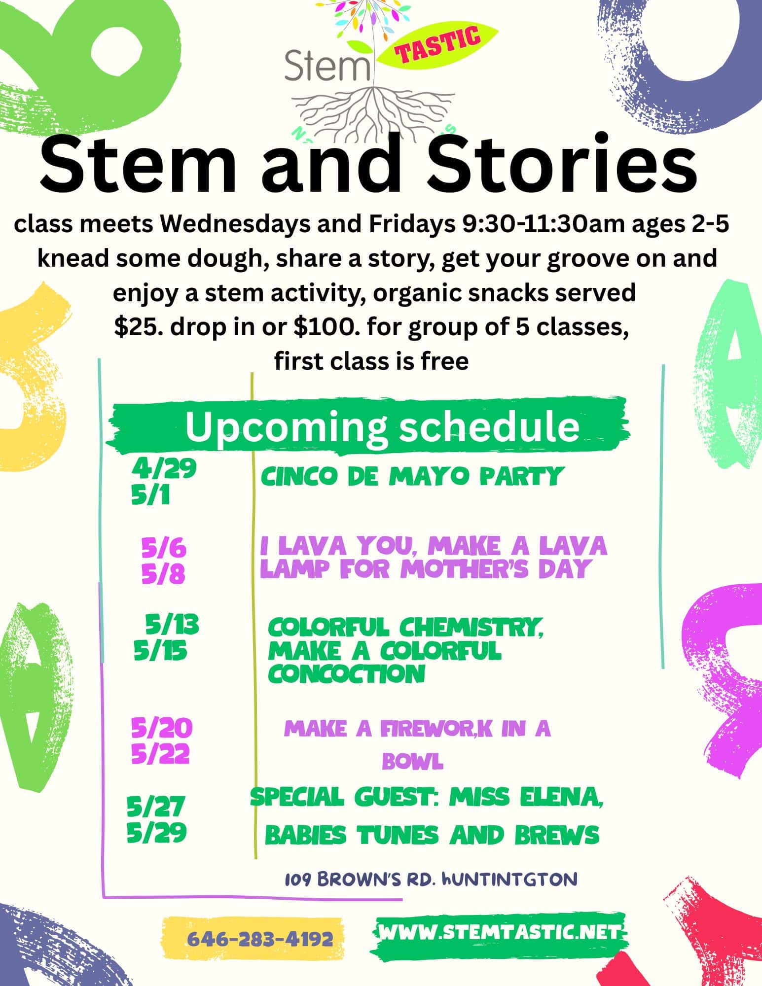 StemTASTIC - Stem and Stories - Ages 2-5