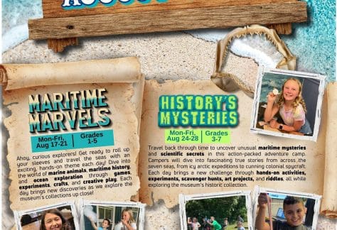 The Whaling Museum August Camp - History's Mysteries - Grades 3-7