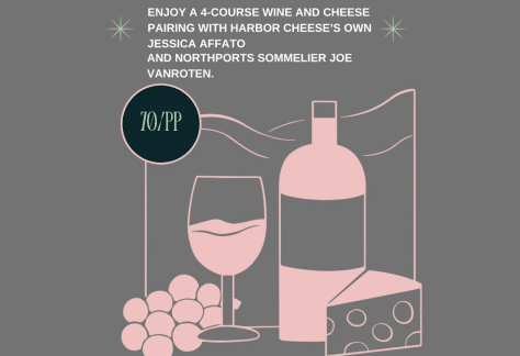Wine and Cheese Pairing - Moksha, Northport