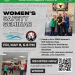 Women's Safety Seminar - Tiger Schulmann's - Free