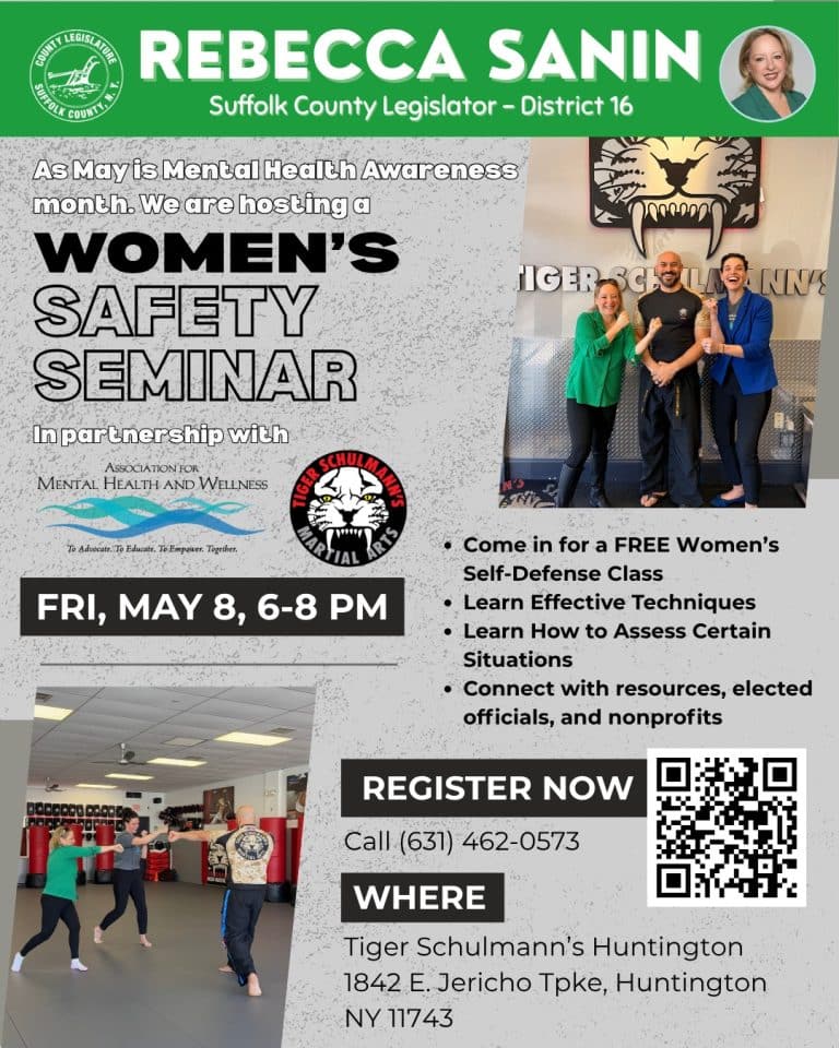 Women's Safety Seminar - Tiger Schulmann's - Free