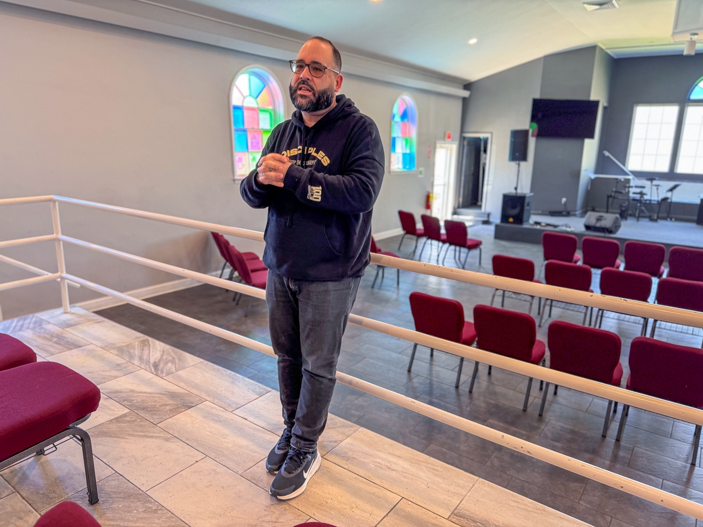 “The sanctuary is to honor God where we can have a place of worship,” Rivera said. “But the real thing is to multiply, duplicate, quadruple the outreach that we’re doing in the main building. And that is the vision.” Pastor Daniel Rivera. Huntington Assembly Centennial Gala Supports Expanded Community Services