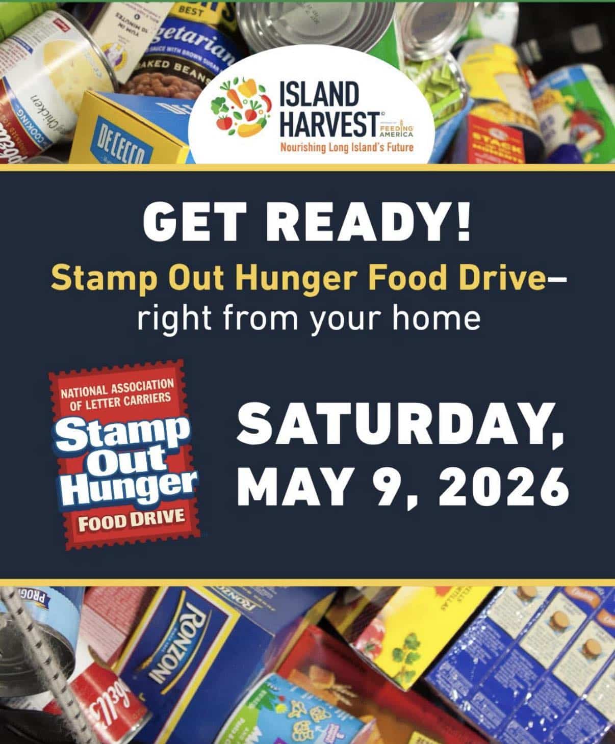 USPS Stamp Out Hunger - Island Harvest - Free